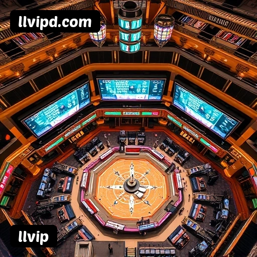 Loterias no lobby — imagem de referência
